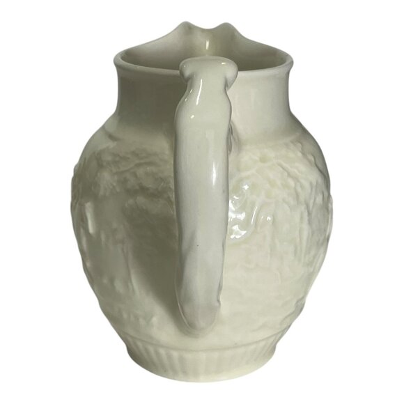 Wedgwood Etruria & Barlaston Cream White Fox Hunting Dog Handle Pitcher - Picture 4 of 10